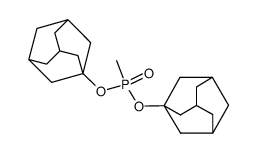 di-1-adamantyl methylphosphonate Structure