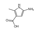 (8CI)-5-氨基-2-甲基吡咯-3-羧酸结构式