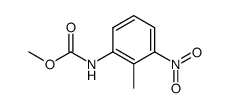 Carbamic acid, (2-methyl-3-nitrophenyl)-, methyl ester (9CI) structure