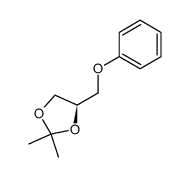 (2R)-3-Phenoxy-1,2-propanediol acetonide结构式