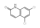 5,7-二氯-2-喹啉结构式