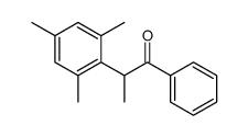 1-phenyl-2-(2,4,6-trimethylphenyl)propan-1-one Structure