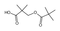 2,2-dimethyl-3-pivaloyloxy-propionic acid结构式