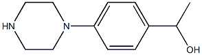 1-(4-(piperazin-1-yl)phenyl)ethanol Structure