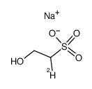 sodium 2-hydroxyethane-1-sulfonate-1-d Structure