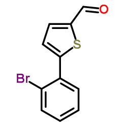 5-(2-BROMO-PHENYL)-THIOPHENE-2-CARBALDEHYDE picture