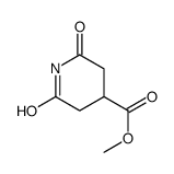 Methyl 2,6-dioxo-4-piperidinecarboxylate结构式