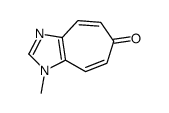 3-methylcyclohepta[d]imidazol-6-one结构式