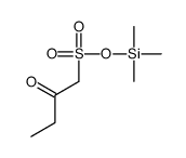 trimethylsilyl 2-oxobutane-1-sulfonate Structure