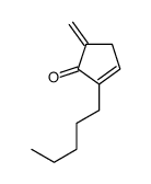 5-methylidene-2-pentylcyclopent-2-en-1-one结构式