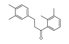 2',3'-DIMETHYL-3-(3,4-DIMETHYLPHENYL)PROPIOPHENONE结构式
