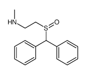 2-benzhydrylsulfinyl-N-methylethanamine Structure