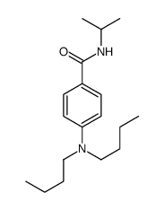 4-(dibutylamino)-N-propan-2-ylbenzamide Structure