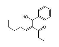 4-[hydroxy(phenyl)methyl]non-4-en-3-one结构式