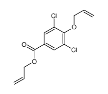 ALLYL 4-(ALLYLOXY)-3,5-DICHLOROBENZOATE结构式