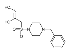 2-(4-benzylpiperazin-1-yl)sulfonyl-N-hydroxyacetamide Structure