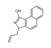 3-prop-2-enyl-2,3-dihydrobenzo[g]isoindol-1-one Structure