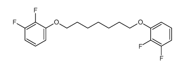 1-[7-(2,3-difluorophenoxy)heptoxy]-2,3-difluorobenzene Structure