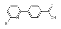 4-(6-bromopyridin-2-yl)benzoic acid structure