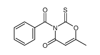 N-benzoyl-1,3-oxazine Structure