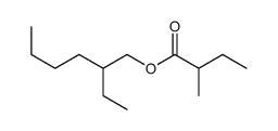 2-ethylhexyl 2-methylbutanoate Structure