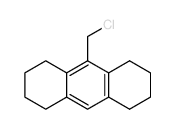 9-(chloromethyl)-1,2,3,4,5,6,7,8-octahydroanthracene结构式