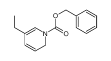 benzyl 5-ethyl-2H-pyridine-1-carboxylate结构式
