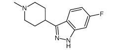 1H-INDAZOLE, 6-FLUORO-3-(1-METHYL-4-PIPERIDINYL)- picture