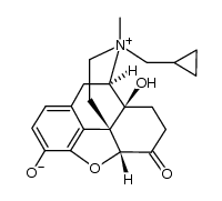 N-methylnaltrexone zwitterion Structure