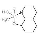 Tin,chlorodimethyl(8-quinolinolato-N1,O8)- (9CI) structure