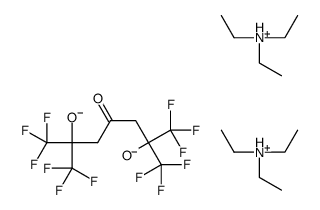 4-HEPTANONE, 2,6-BIS(TRIFLUOROMETHYL)-2,6-DIHYDROXY-1,1,1,7,7,7-HEXAFL UORO-, BIS picture