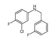 3-Chloro-4-fluoro-N-(3-fluorobenzyl)aniline图片