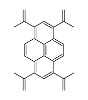 1,3,6,8-tetraisopropenylpyrene Structure