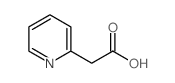 2-(pyridin-2-yl)acetic acid Structure