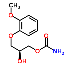 (S)-methocarbamol Structure