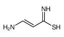 3-aminoprop-2-enethioamide Structure