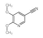 5,6-二甲氧基烟腈结构式