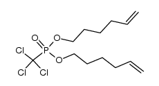 di(hex-5-en-1-yl) (trichloromethyl)phosphonate结构式