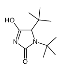 1,5-ditert-butylimidazolidine-2,4-dione Structure