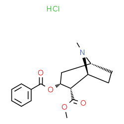 cocaine hydrochloride Structure