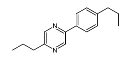 2-propyl-5-(4-propylphenyl)pyrazine结构式