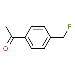 Ethanone, 1-[4-(fluoromethyl)phenyl]- (9CI)结构式