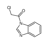 1H-Benzimidazole, 1-(chloroacetyl)- (9CI) structure