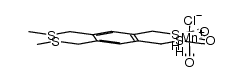 [Mn(CO)3Cl(1,2,4,5-tetrakis(methylthiomethyl)benzene)]结构式