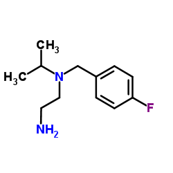 N-(4-Fluorobenzyl)-N-isopropyl-1,2-ethanediamine Structure