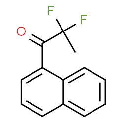 1-Propanone, 2,2-difluoro-1-(1-naphthalenyl)- (9CI) structure