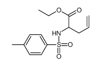ethyl 2-[(4-methylphenyl)sulfonylamino]pent-4-enoate Structure