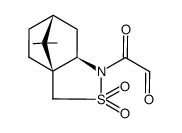 N-glyoxyloyl-(2R)-bornane-10,2-sultam结构式