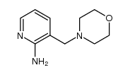 2-氨基-3-[(4-吗啉基)甲基]吡啶结构式