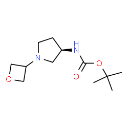 (R)-tert-Butyl 1-(oxetan-3-yl)pyrrolidin-3-ylcarbamate structure
